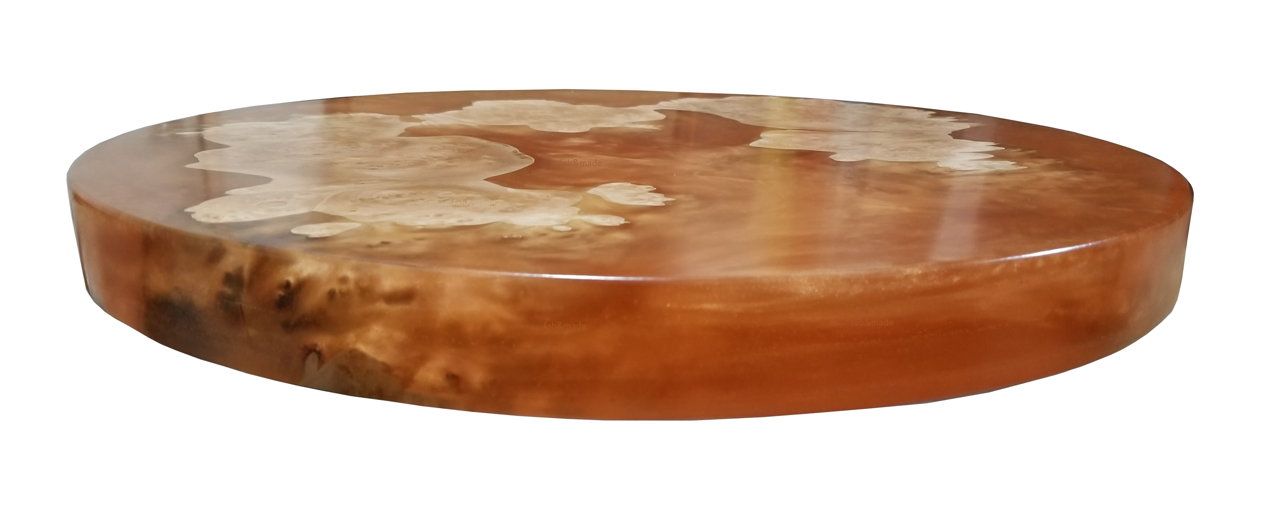 copper mother of pearl round dining table.png