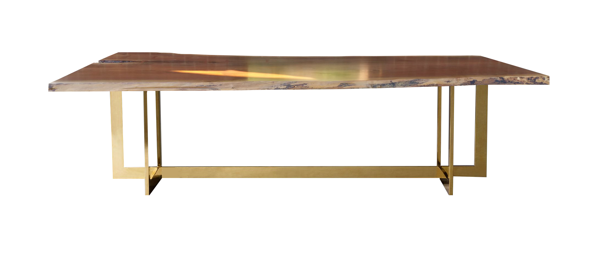 Single slab Walnut table